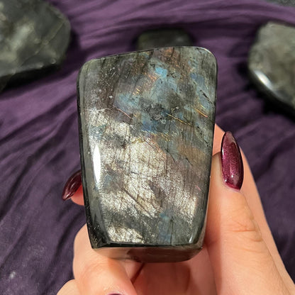 Purple Rainbow Labradorite Freeform