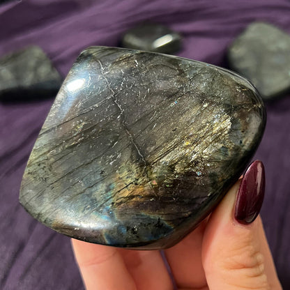 Purple Rainbow Labradorite Freeform