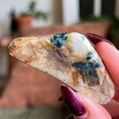 Ascension Euphoralite Palm Stone