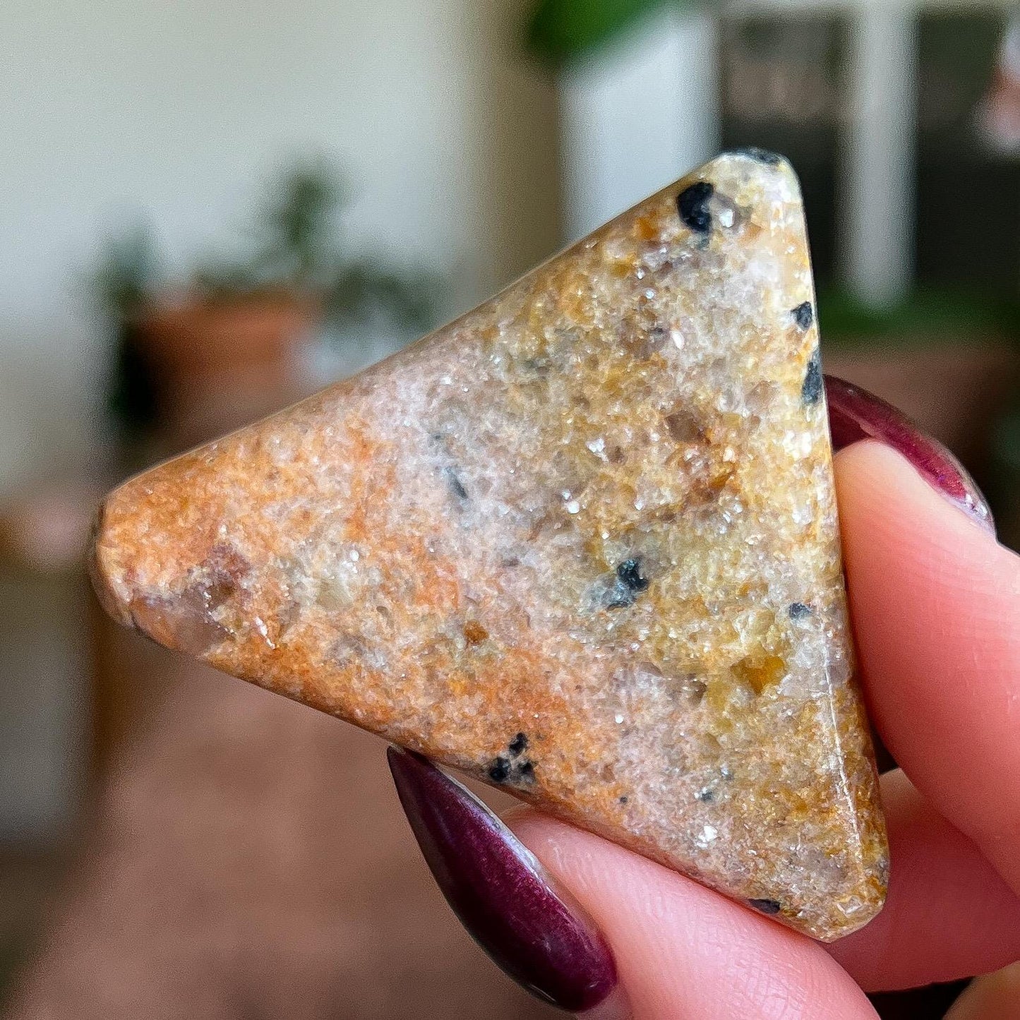 Ascension Euphoralite Palm Stone