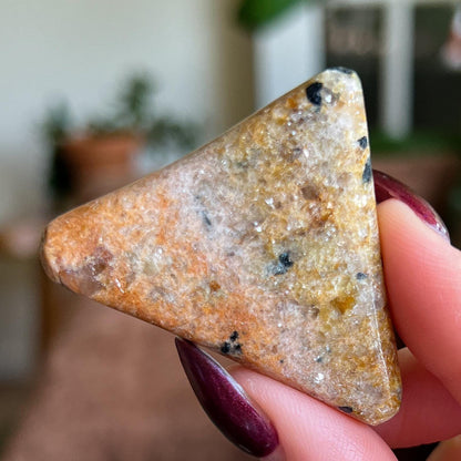 Ascension Euphoralite Palm Stone