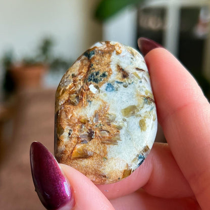 Ascension Euphoralite Palm Stone