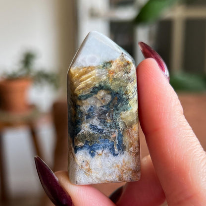 Spirit Euphoralite Palm Stone