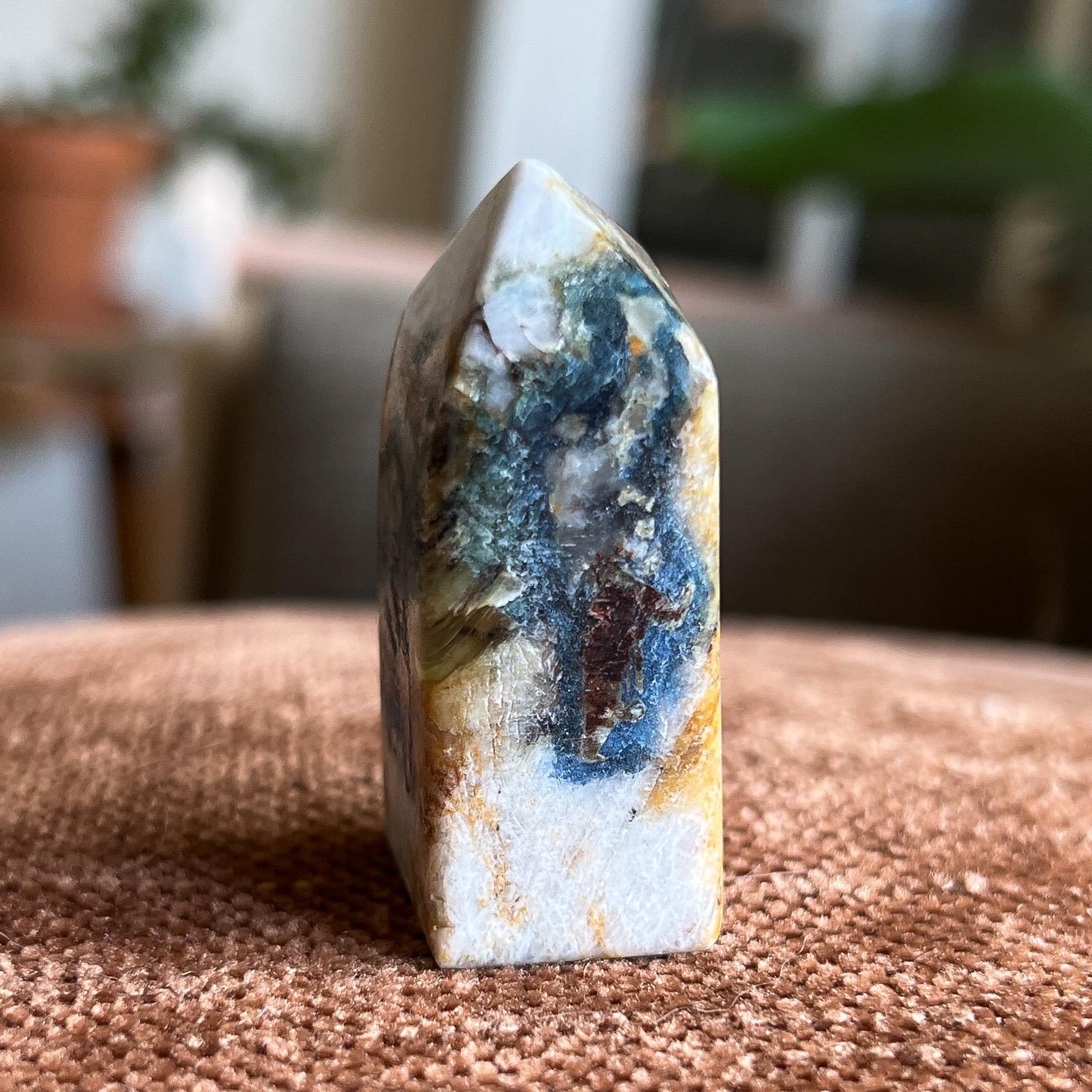Spirit Euphoralite Palm Stone