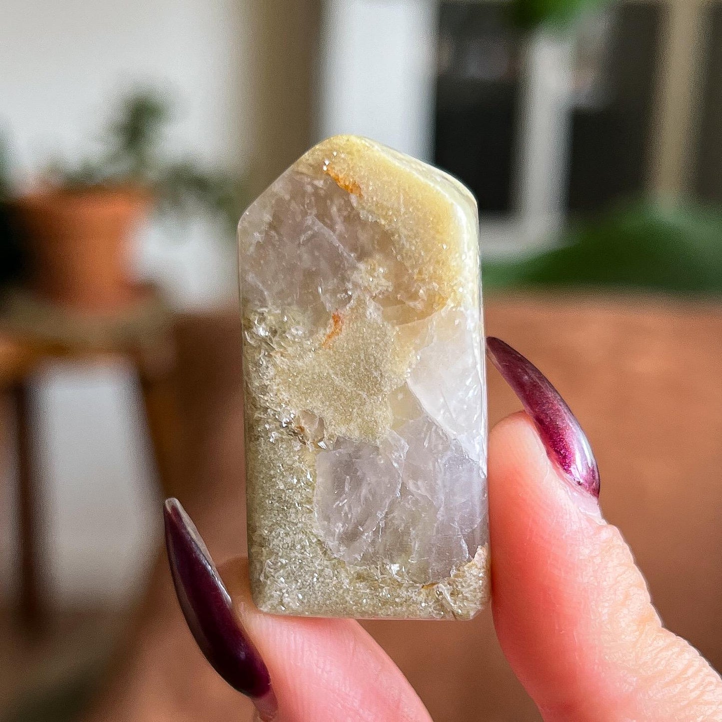 Rare Gaia Euphoralite Point