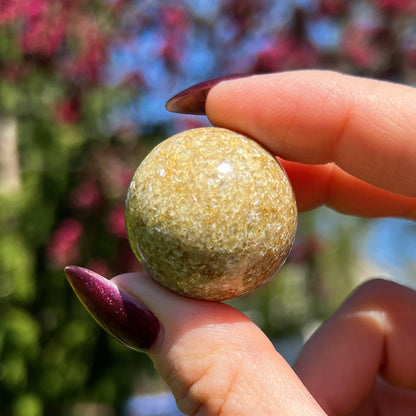 Golden Euphoralite Sphere
