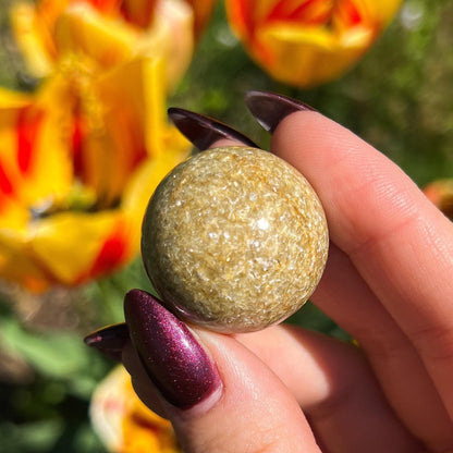 Golden Euphoralite Sphere