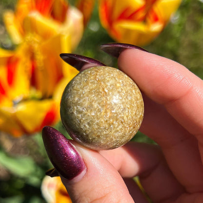 Golden Euphoralite Sphere