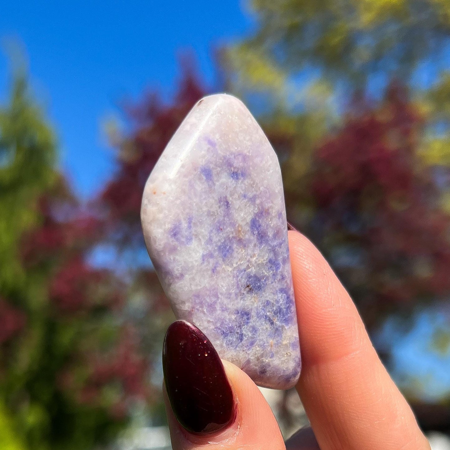 Bliss Euphoralite Palm Stone