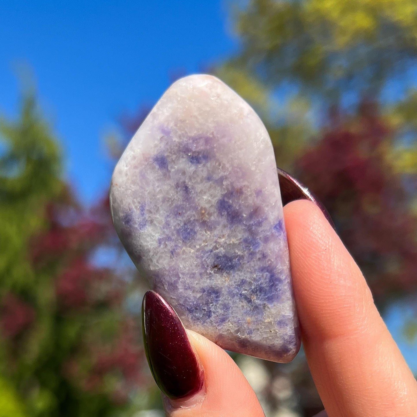 Bliss Euphoralite Palm Stone
