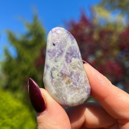 Bliss Euphoralite Palm Stone