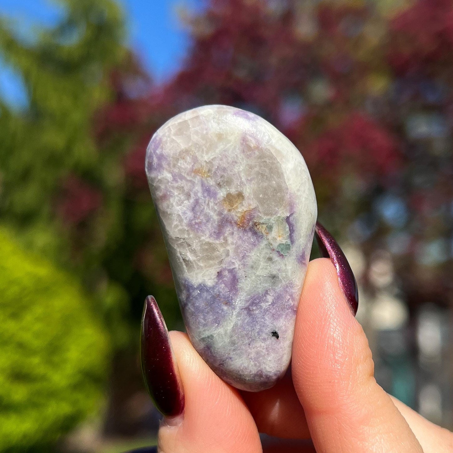 Bliss Euphoralite Palm Stone