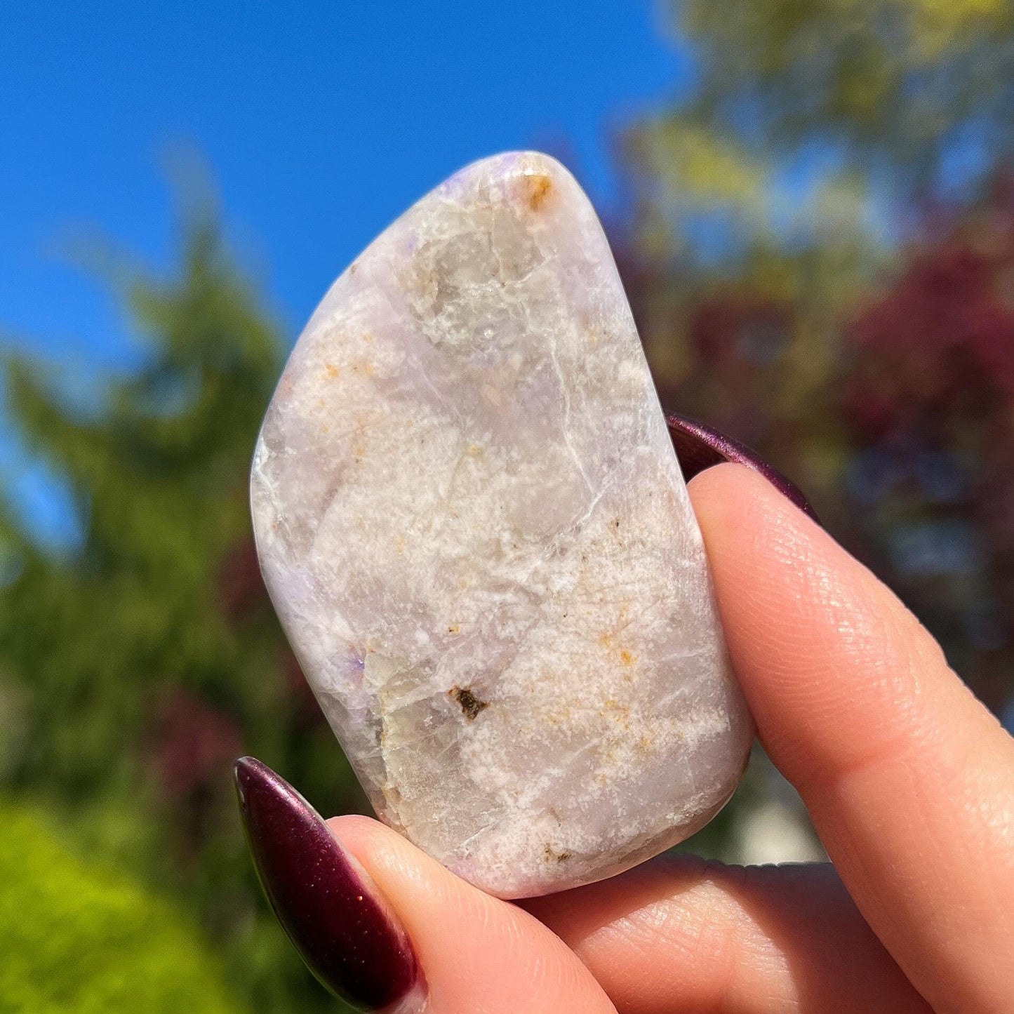 Bliss Euphoralite Palm Stone