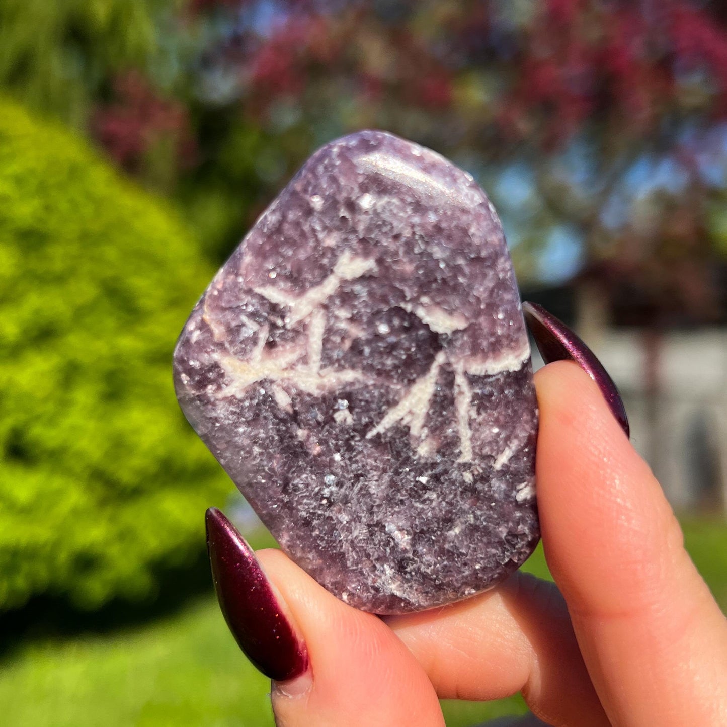 Divine Euphoralite Palm Stone