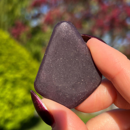 Midnight Euphoralite Palm Stone