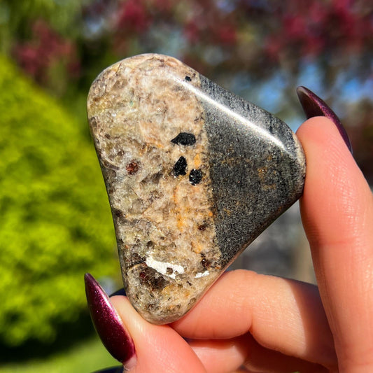 Earth Euphoralite Palm Stone
