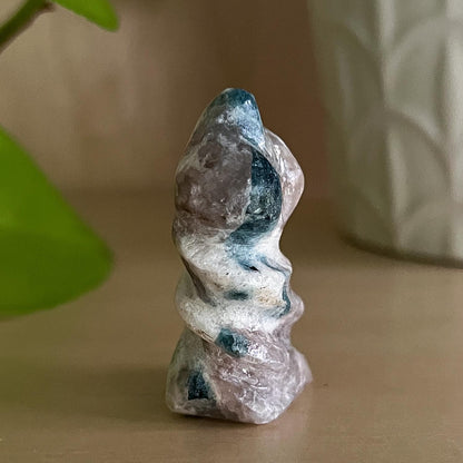 Snowball Euphoralite Carved Tower