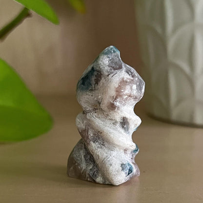 Snowball Euphoralite Carved Tower