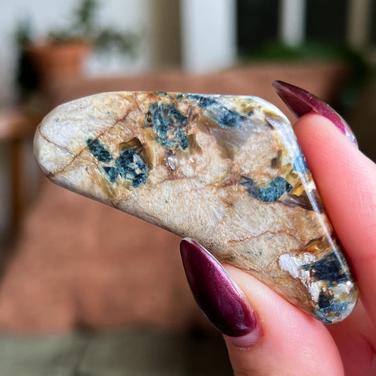 Ascension Euphoralite Palm Stone