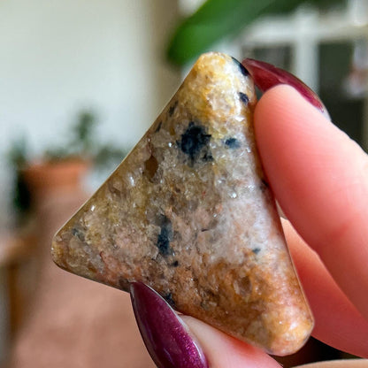 Ascension Euphoralite Palm Stone
