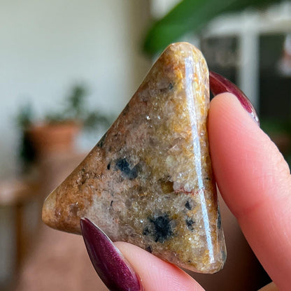 Ascension Euphoralite Palm Stone