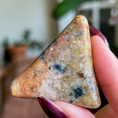 Ascension Euphoralite Palm Stone