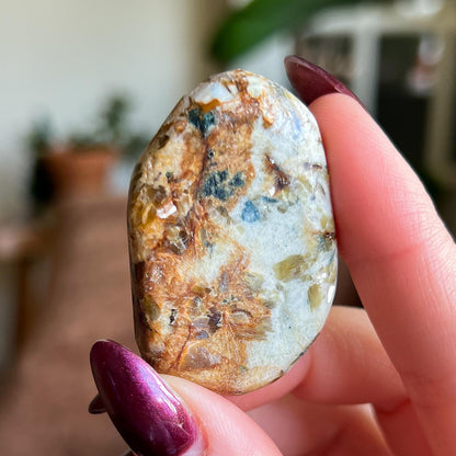 Ascension Euphoralite Palm Stone