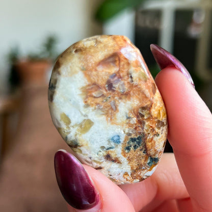 Ascension Euphoralite Palm Stone
