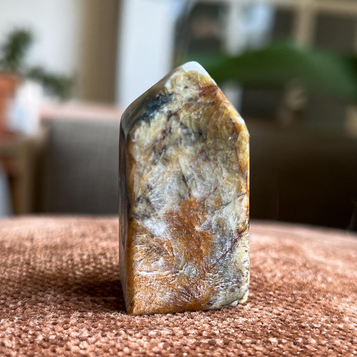Spirit Euphoralite Palm Stone