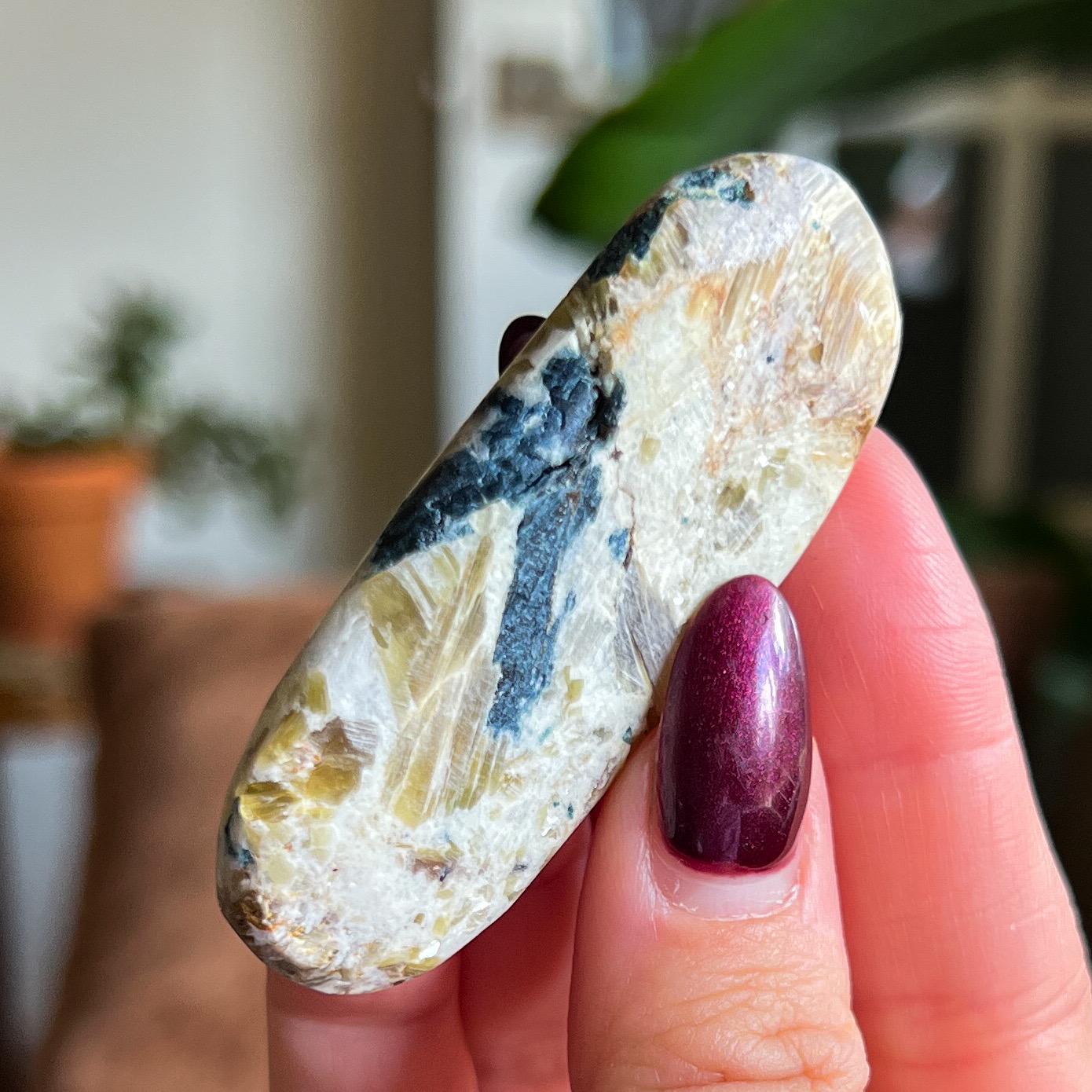 Ascension Euphoralite Palm Stone