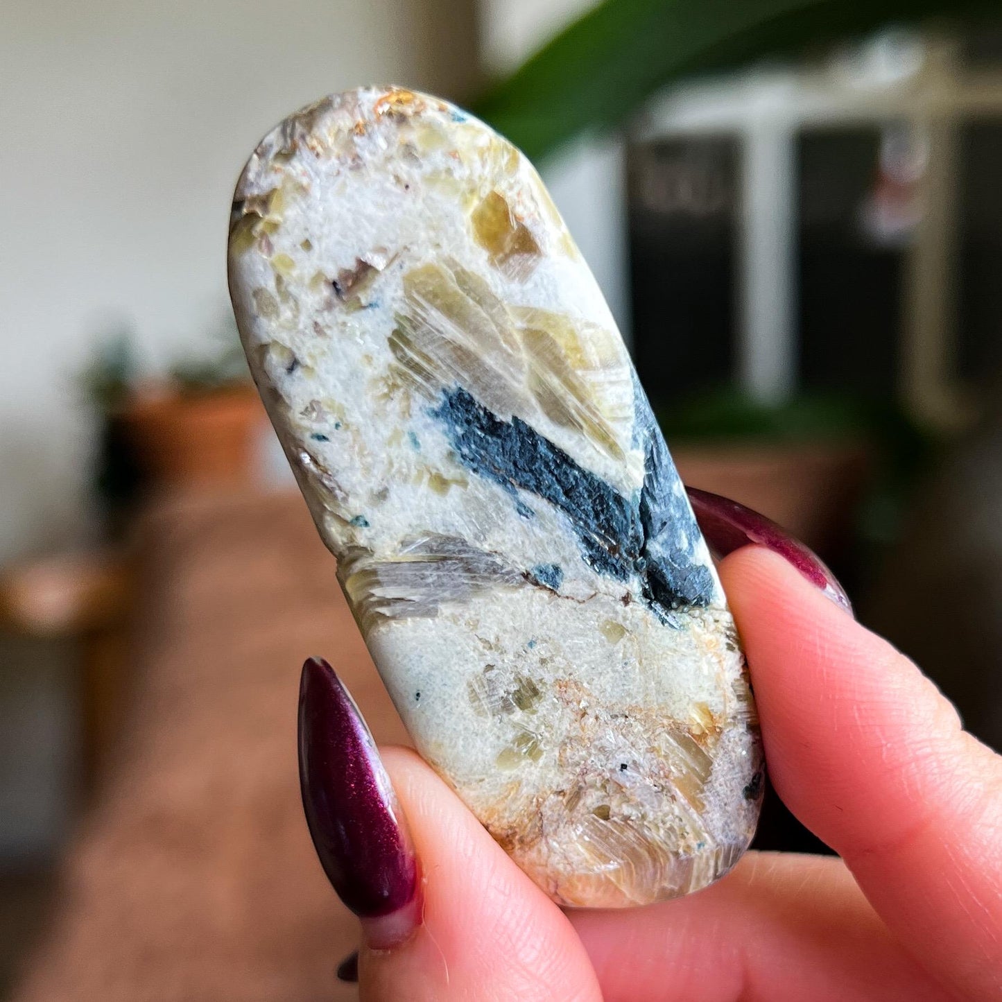 Ascension Euphoralite Palm Stone