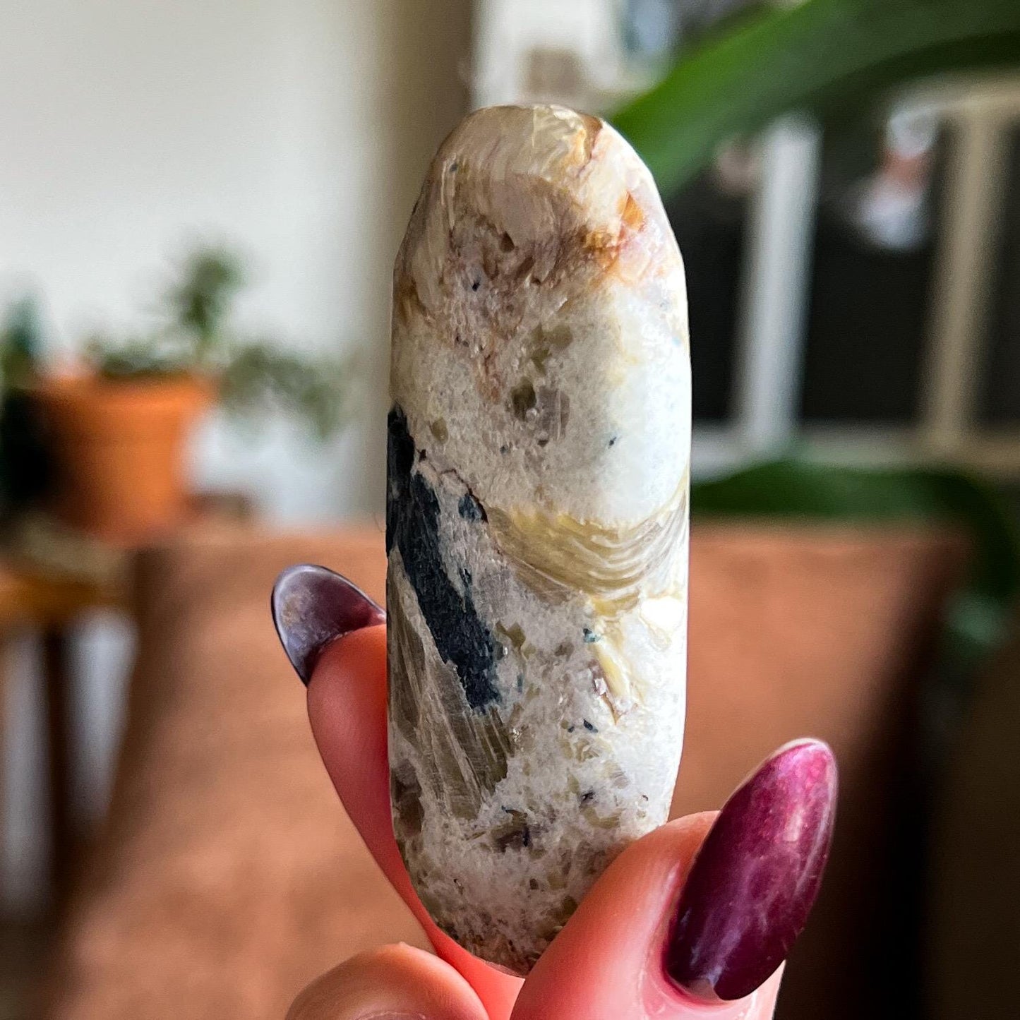 Ascension Euphoralite Palm Stone