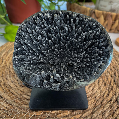 Black Galaxy Amethyst Geode