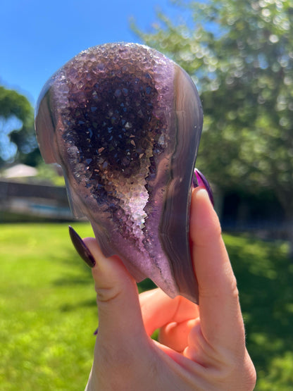 Amethyst Angel Wings