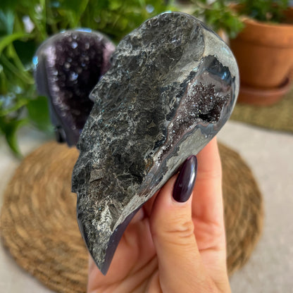 Amethyst Angel Wings