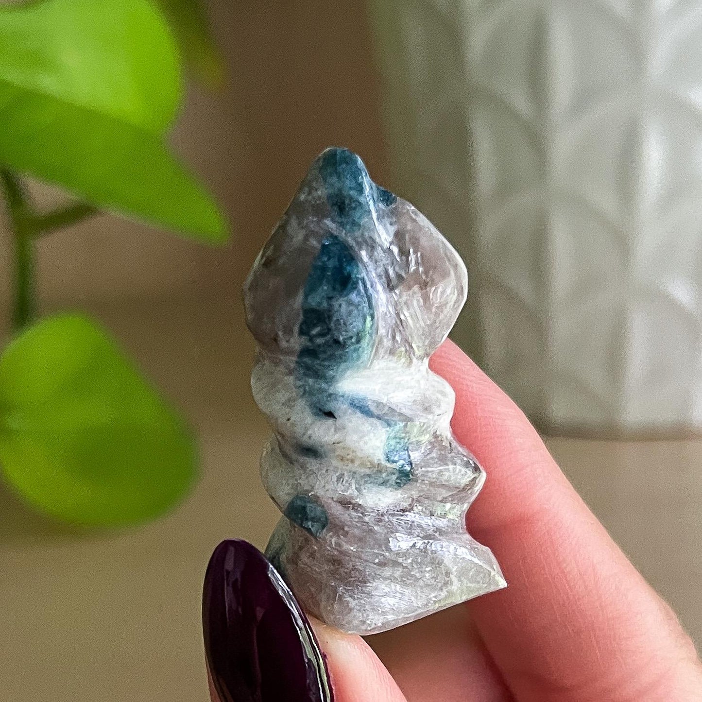 Snowball Euphoralite Carved Tower