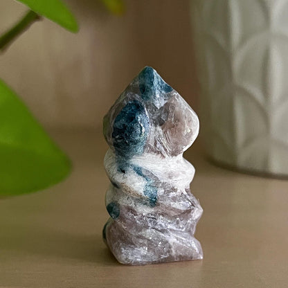 Snowball Euphoralite Carved Tower