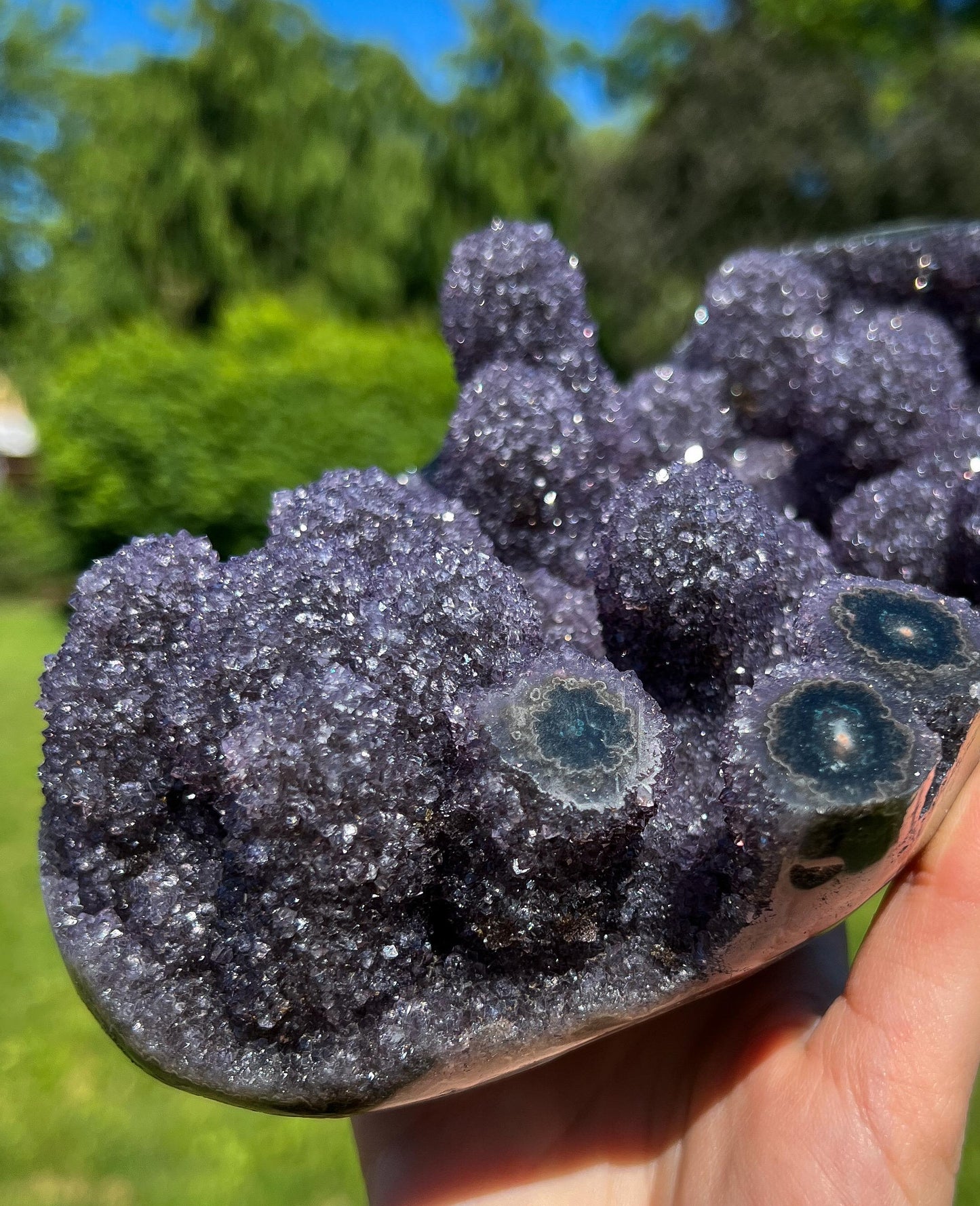 XL Amethyst Stalactite Formation