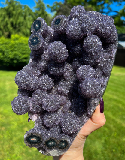 XL Amethyst Stalactite Formation