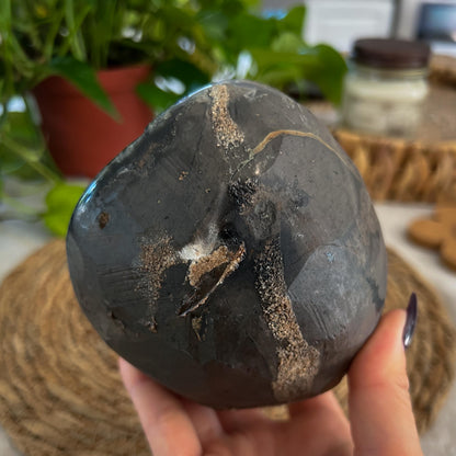 Black Galaxy Amethyst Geode