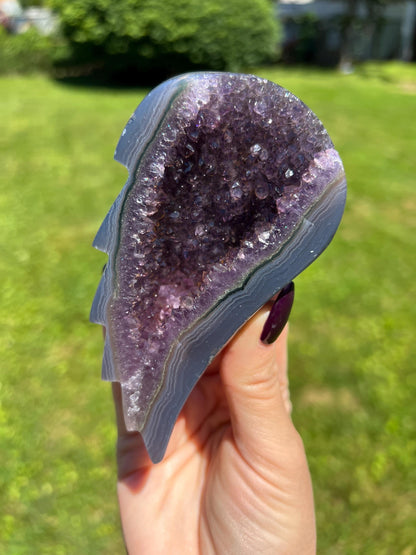 Amethyst Angel Wings