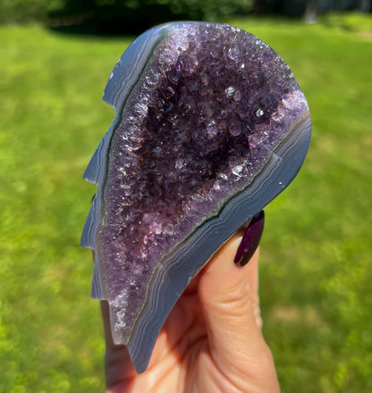 Amethyst Angel Wings