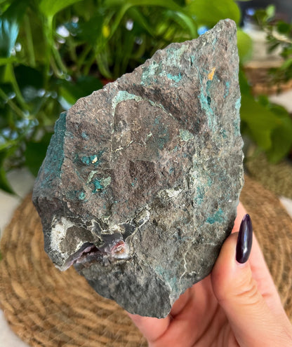 Druzy Red Agate Formation