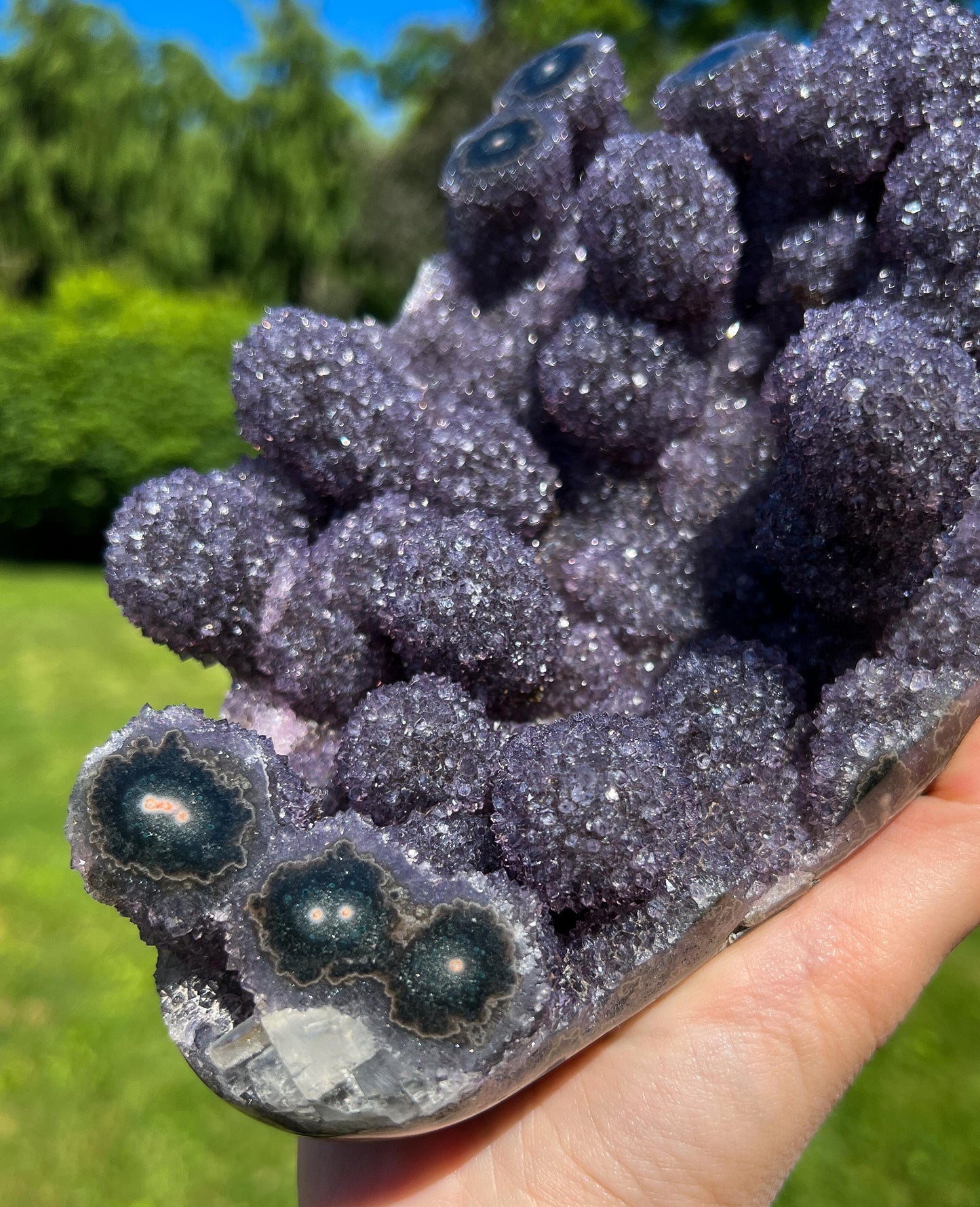 XL Amethyst Stalactite Formation