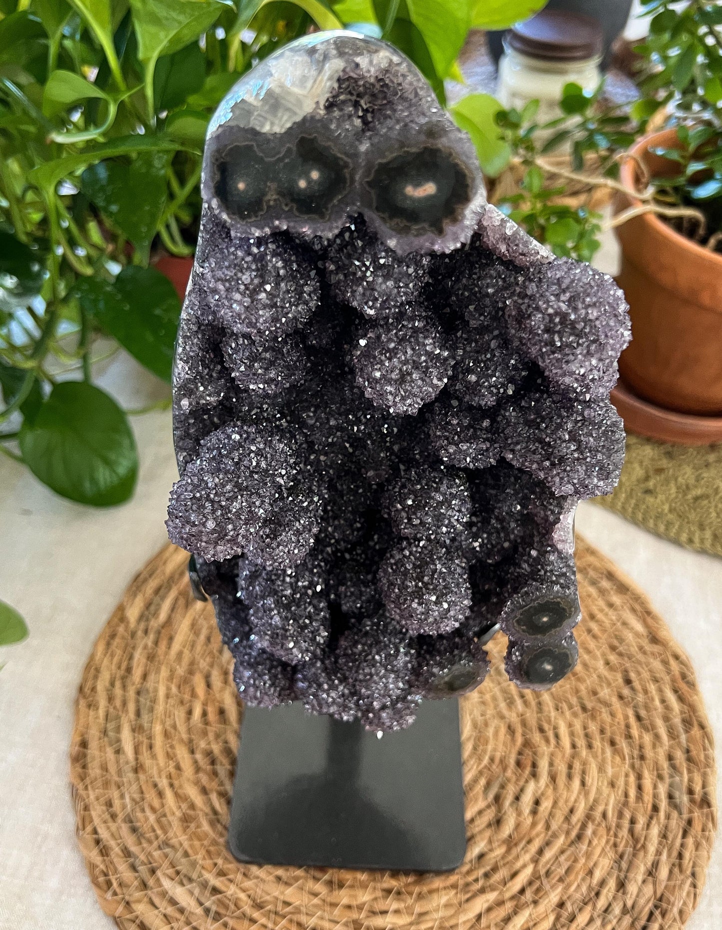 XL Amethyst Stalactite Formation