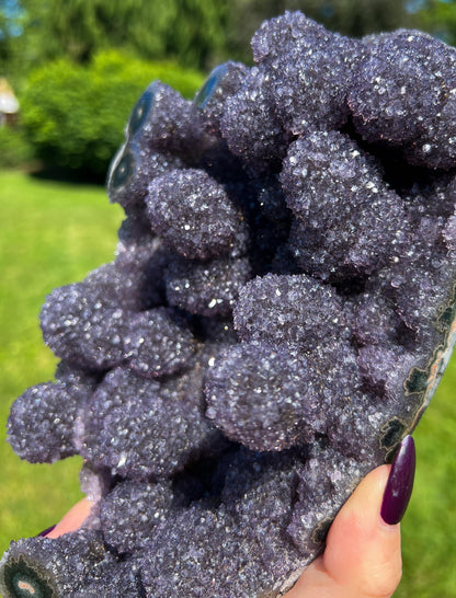XL Amethyst Stalactite Formation