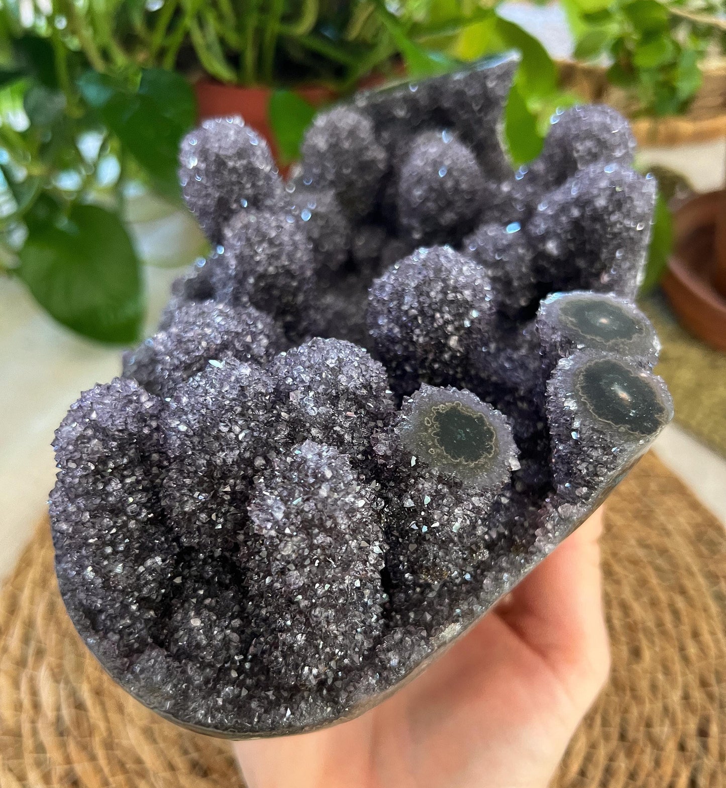 XL Amethyst Stalactite Formation