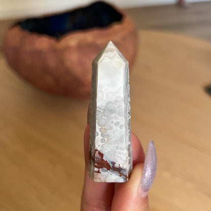 Crazy Lace Agate Tower