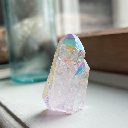 Angel Aura Lemurian Quartz Point