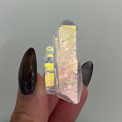 Angel Aura Lemurian Quartz Point